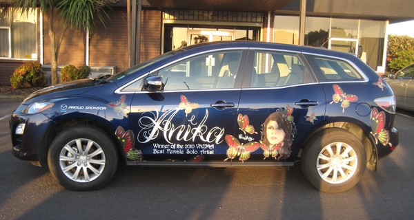 Mazda takes to the road with Anika Moa